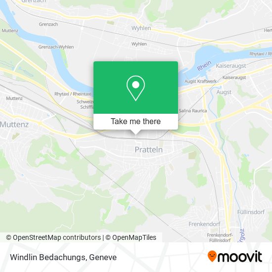 Windlin Bedachungs map