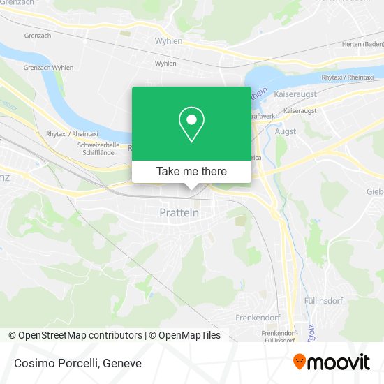 Cosimo Porcelli map