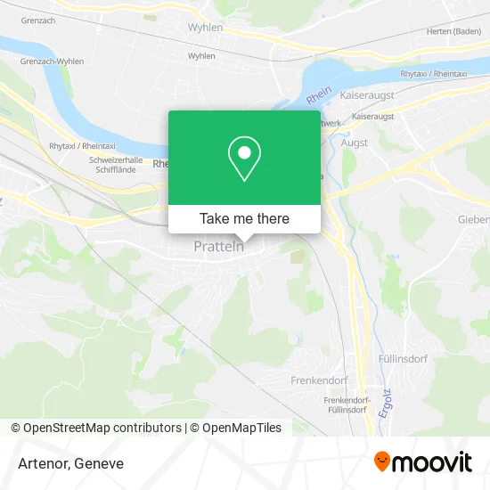 Artenor map