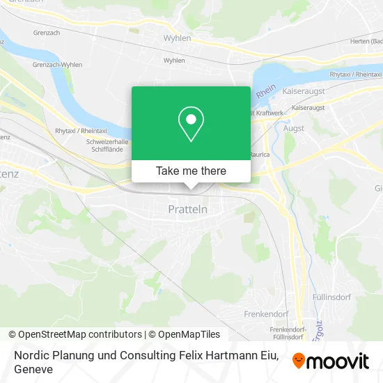 Nordic Planung und Consulting Felix Hartmann Eiu map