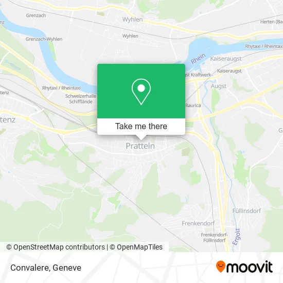 Convalere map