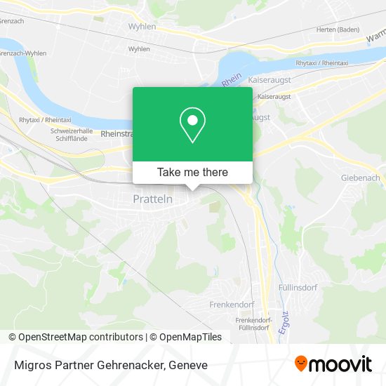 Migros Partner Gehrenacker map