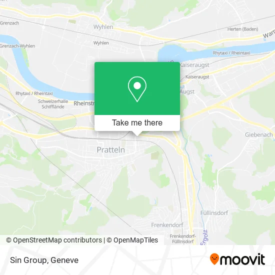 Sin Group map