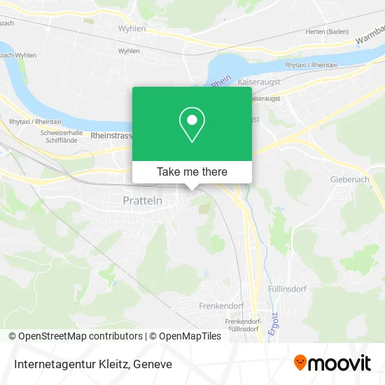 Internetagentur Kleitz map