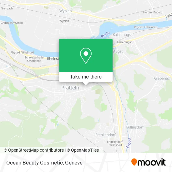 Ocean Beauty Cosmetic map