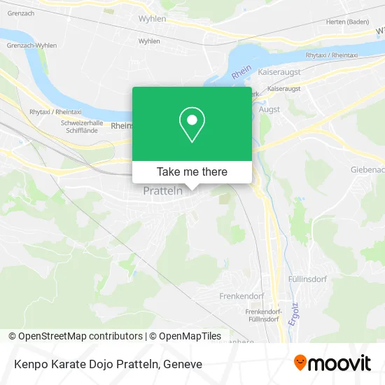 Kenpo Karate Dojo Pratteln map