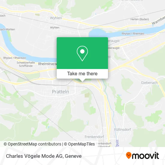 Charles Vögele Mode AG map