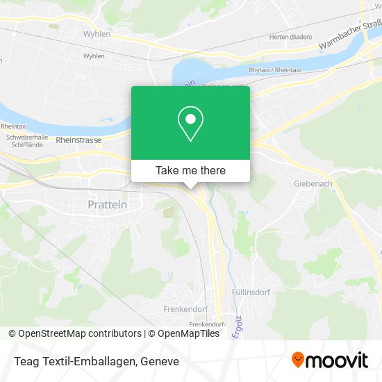 Teag Textil-Emballagen map