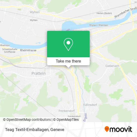 Teag Textil-Emballagen map