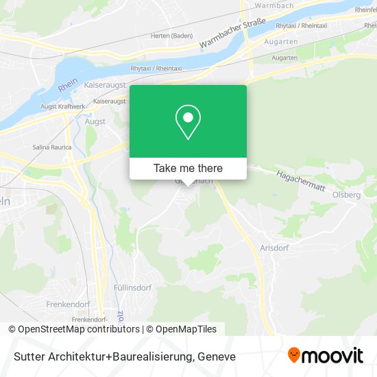 Sutter Architektur+Baurealisierung map