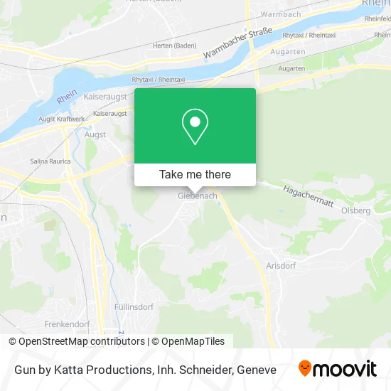 Gun by Katta Productions, Inh. Schneider map