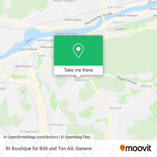 Bt Boutique für Bild und Ton AG map