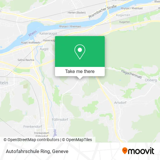 Autofahrschule Ring map