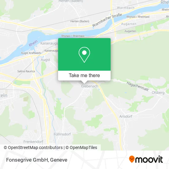 Fonsegrive GmbH map