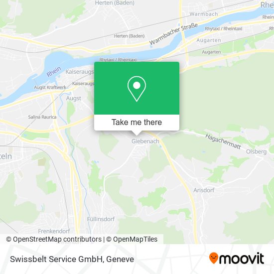 Swissbelt Service GmbH map