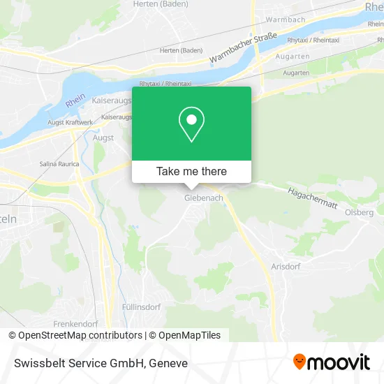Swissbelt Service GmbH map