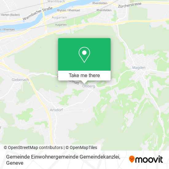 Gemeinde Einwohnergemeinde Gemeindekanzlei map