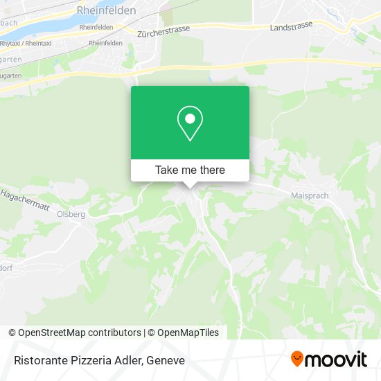 Ristorante Pizzeria Adler map