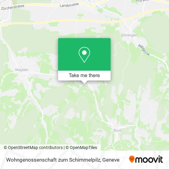 Wohngenossenschaft zum Schimmelpilz map