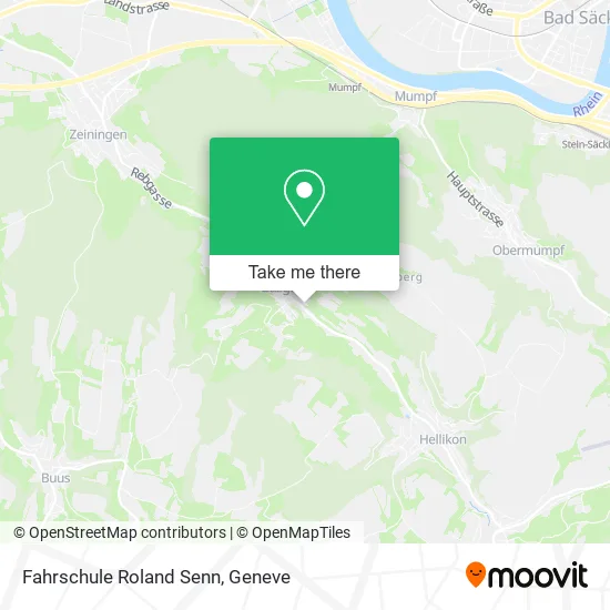 Fahrschule Roland Senn map