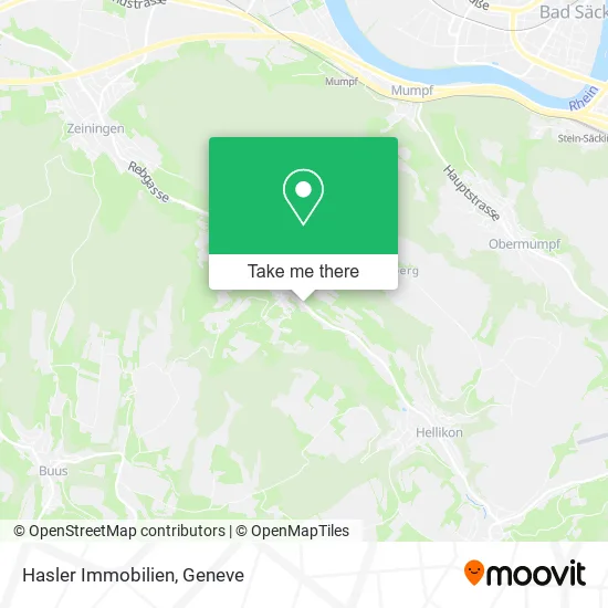 Hasler Immobilien map