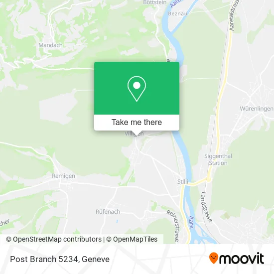 Post Branch 5234 map