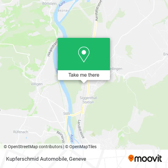 Kupferschmid Automobile map