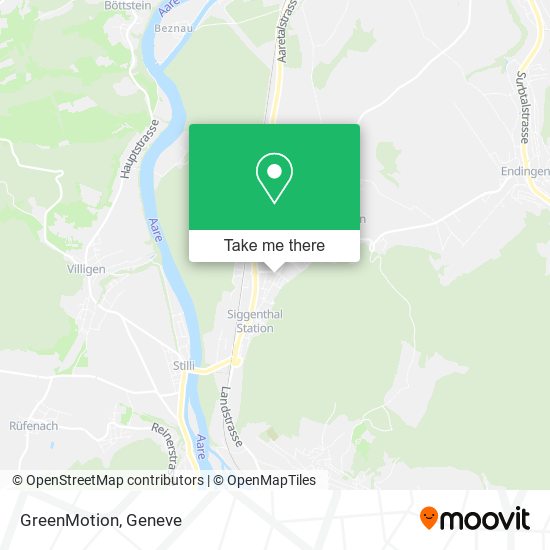 GreenMotion map