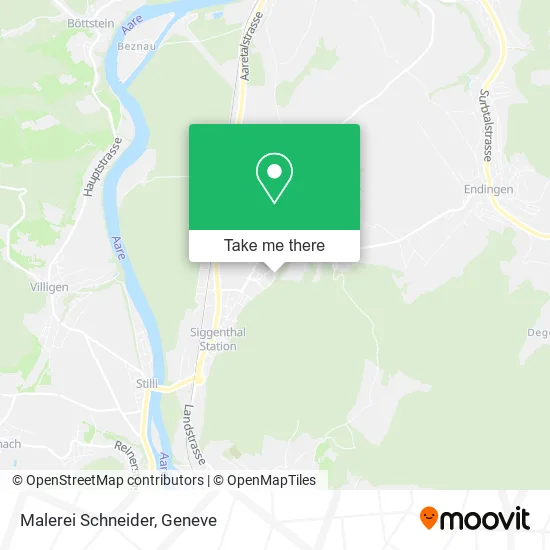 Malerei Schneider map