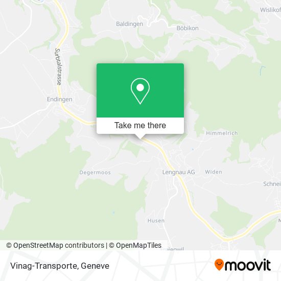 Vinag-Transporte map