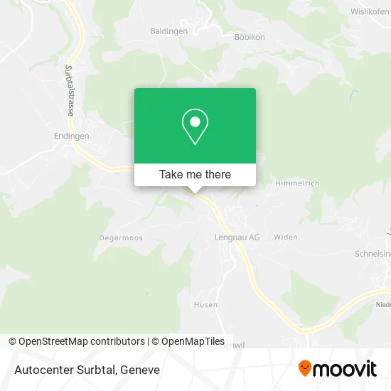Autocenter Surbtal plan