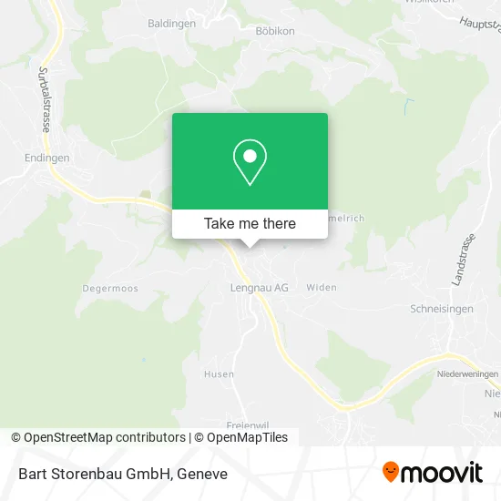 Bart Storenbau GmbH map