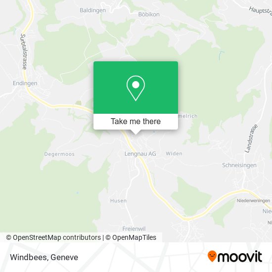 Windbees map