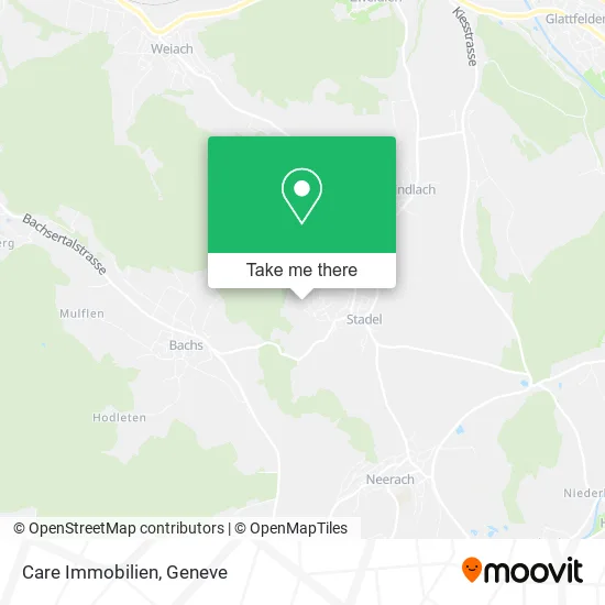 Care Immobilien map