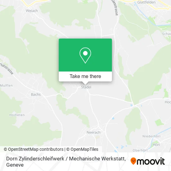 Dorn Zylinderschleifwerk / Mechanische Werkstatt map