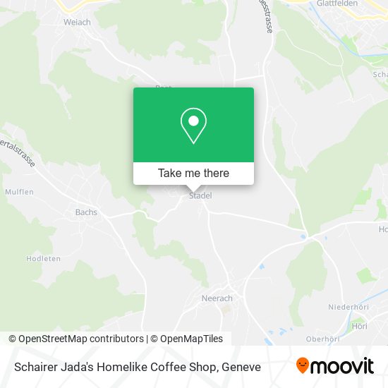 Schairer Jada's Homelike Coffee Shop map