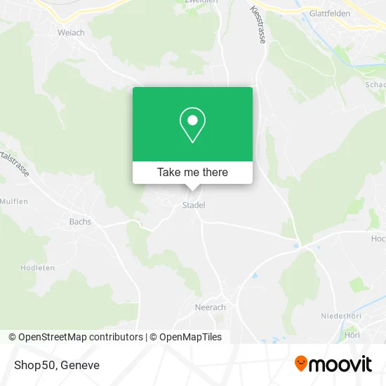 Shop50 map