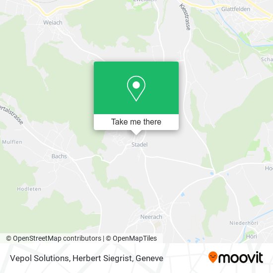 Vepol Solutions, Herbert Siegrist map