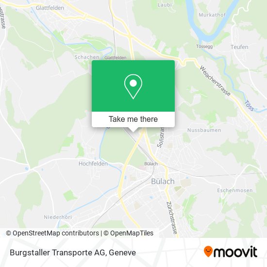 Burgstaller Transporte AG map