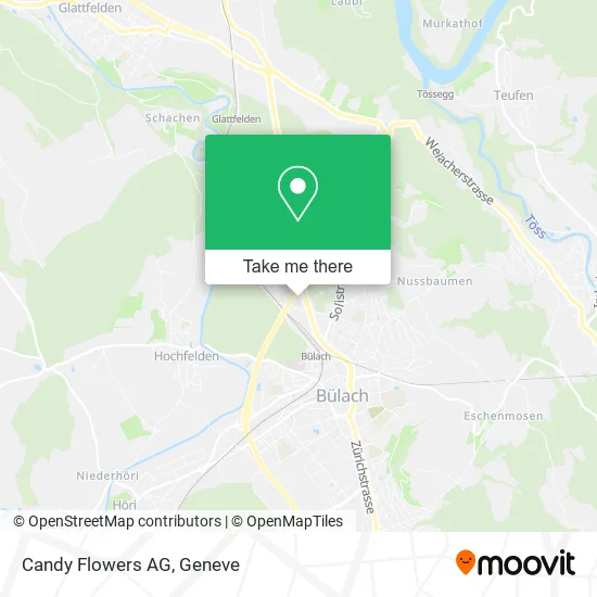 Candy Flowers AG map