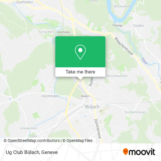 Ug Club Bülach map