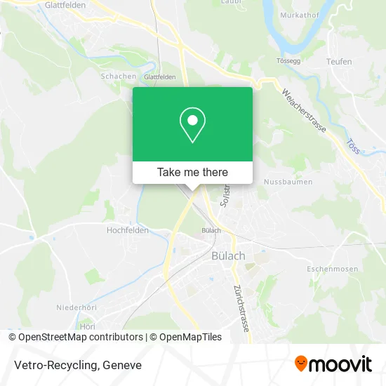 Vetro-Recycling map