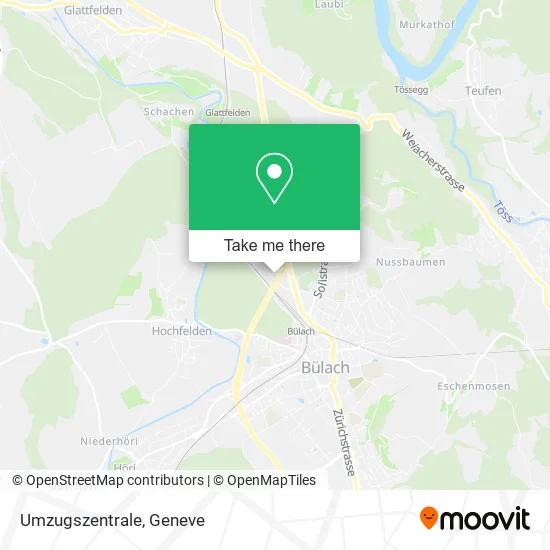 Umzugszentrale map