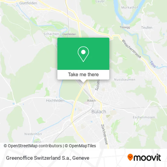 Greenoffice Switzerland S.a. map