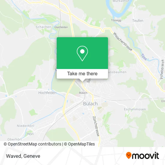 Waved map
