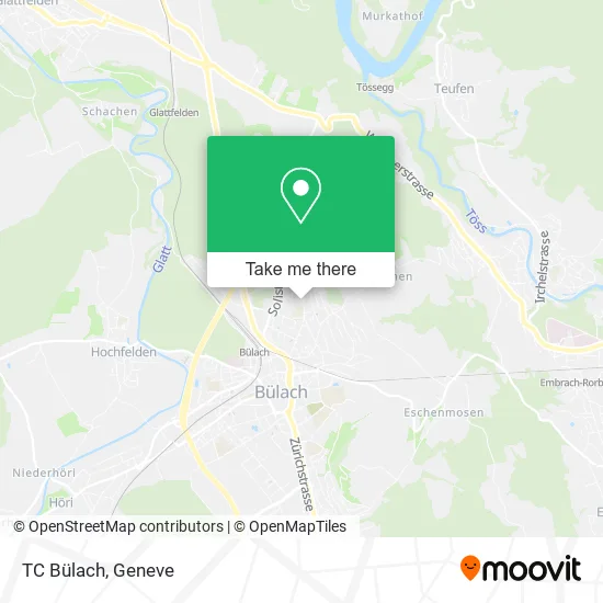 TC Bülach map