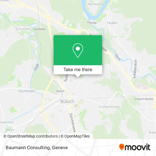 Baumann Consulting map