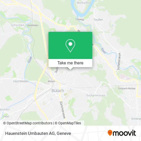 Hauenstein Umbauten AG map