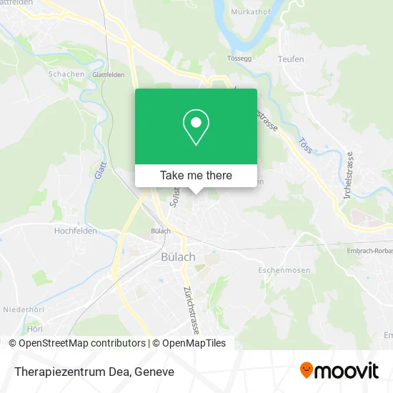 Therapiezentrum Dea map