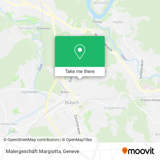 Malergeschäft Margiotta map